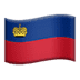 🇱🇮 flag: Liechtenstein display on Apple